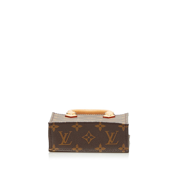 LOUIS VUITTON Monogram Petit Sac Plat Satchel - Picture 4 of 9